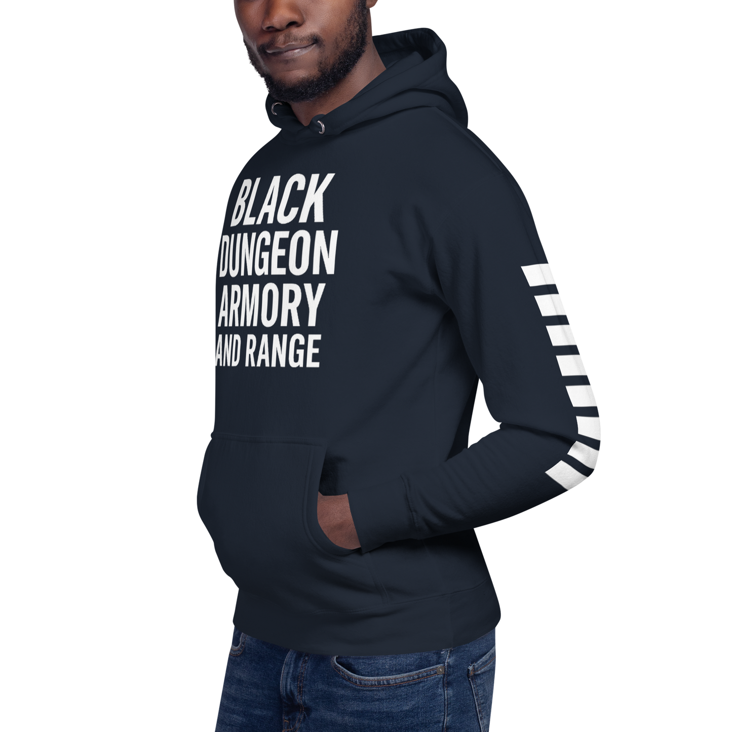 Black Dungeon Armory & Range Tactical Hoodie – Unisex  “ Dungeon Defender Series”
