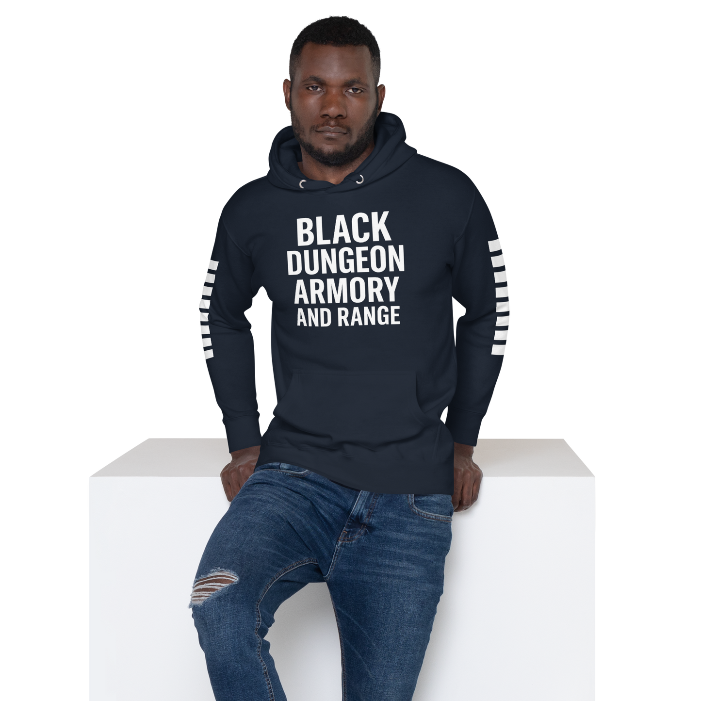 Black Dungeon Armory & Range Tactical Hoodie – Unisex  “ Dungeon Defender Series”