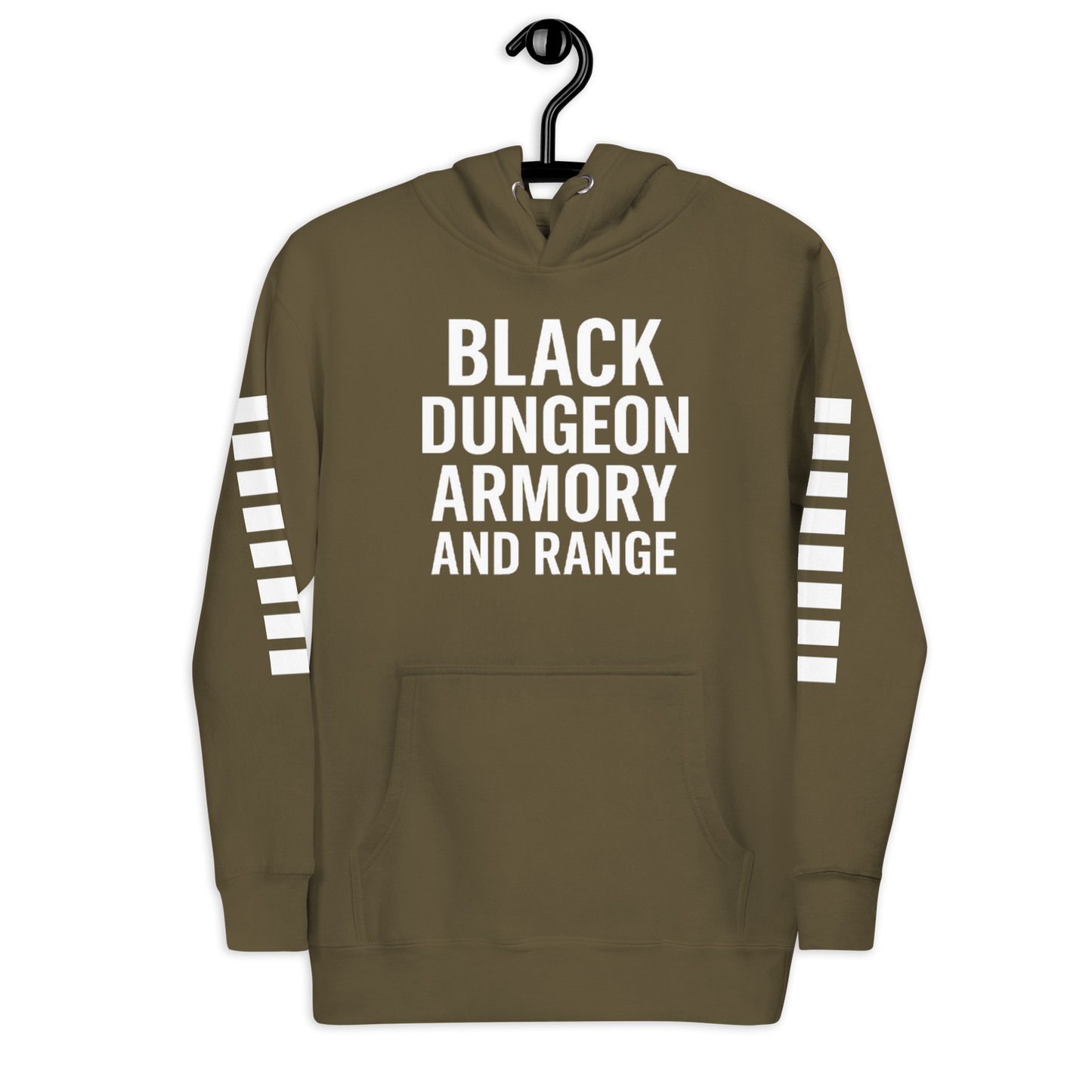 Black Dungeon Armory & Range Tactical Hoodie – Unisex  “ Dungeon Defender Series”