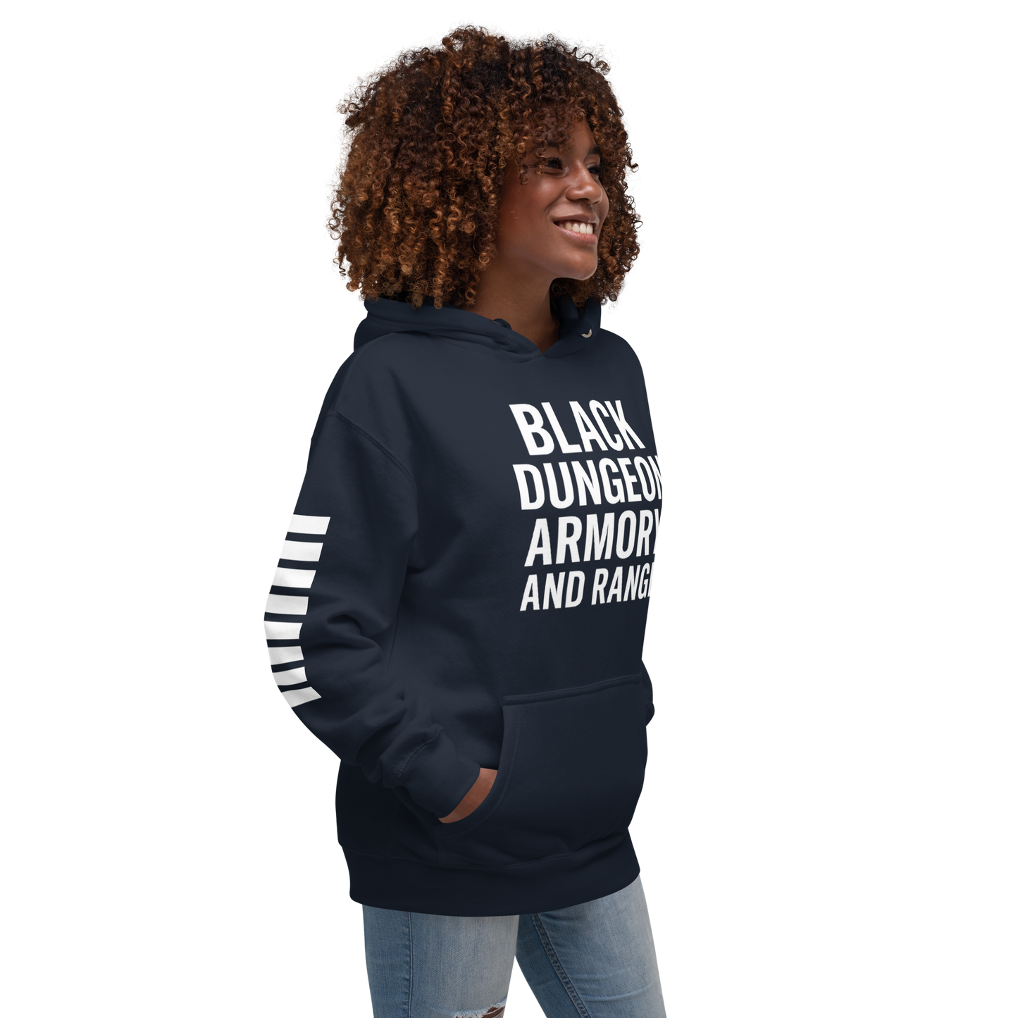 Black Dungeon Armory & Range Tactical Hoodie – Unisex  “ Dungeon Defender Series”