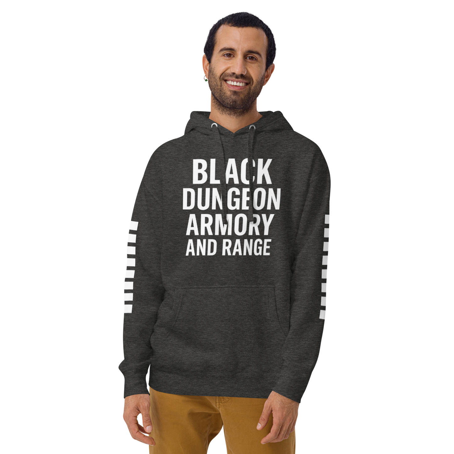 Black Dungeon Armory & Range Tactical Hoodie – Unisex  “ Dungeon Defender Series”