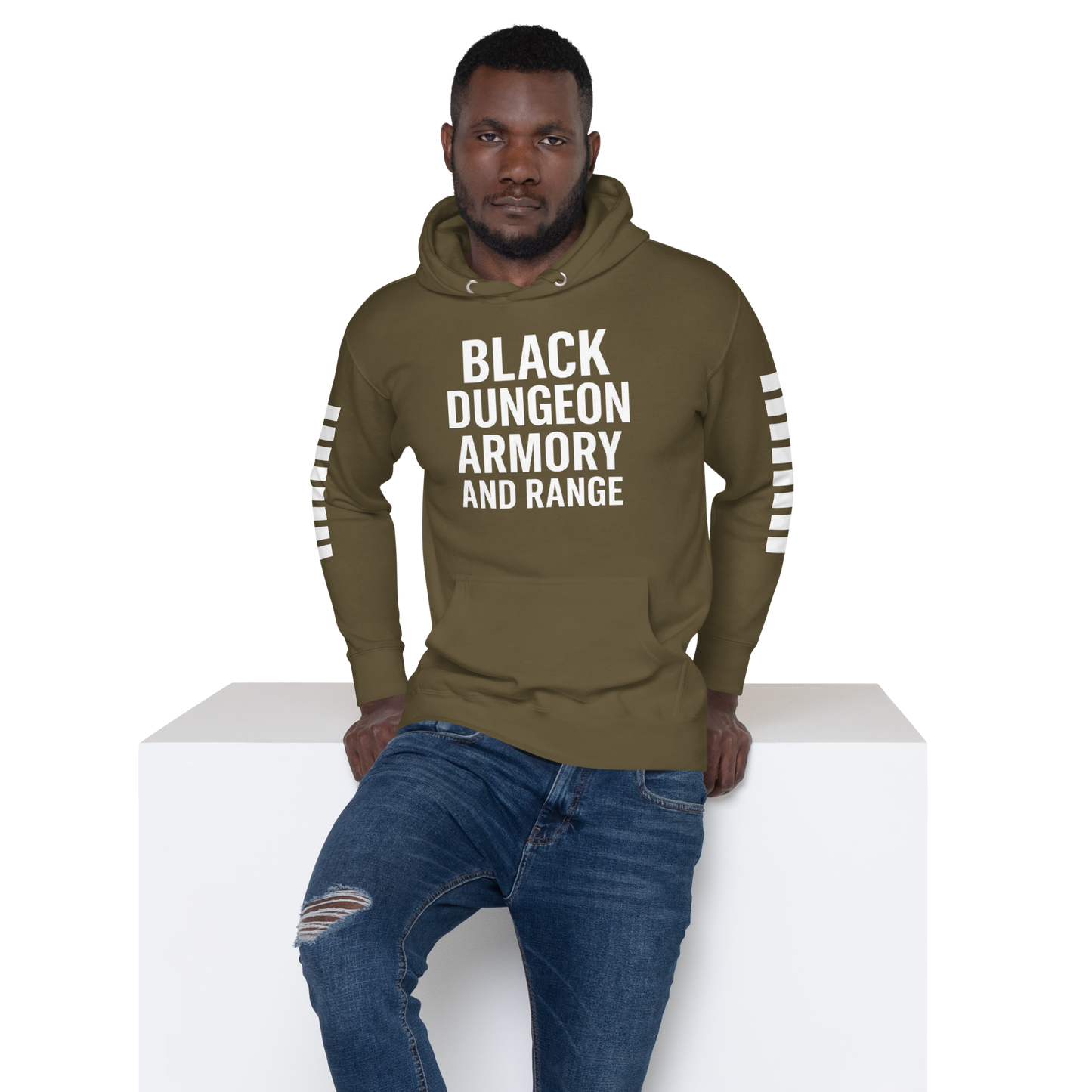 Black Dungeon Armory & Range Tactical Hoodie – Unisex  “ Dungeon Defender Series”