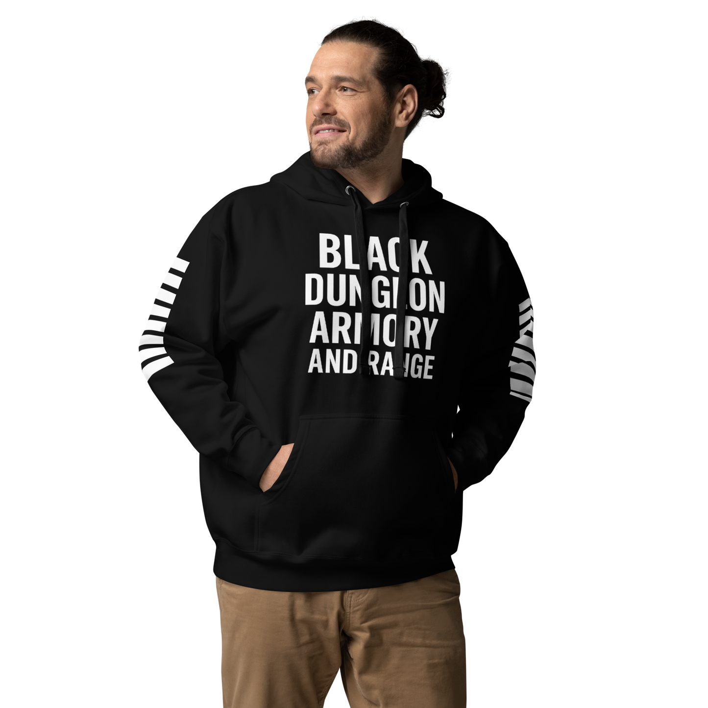 Black Dungeon Armory & Range Tactical Hoodie – Unisex  “ Dungeon Defender Series”