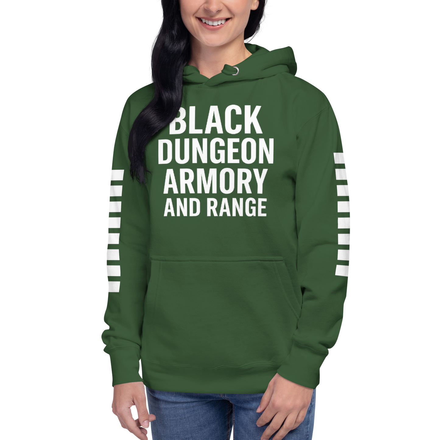 Black Dungeon Armory & Range Tactical Hoodie – Unisex  “ Dungeon Defender Series”