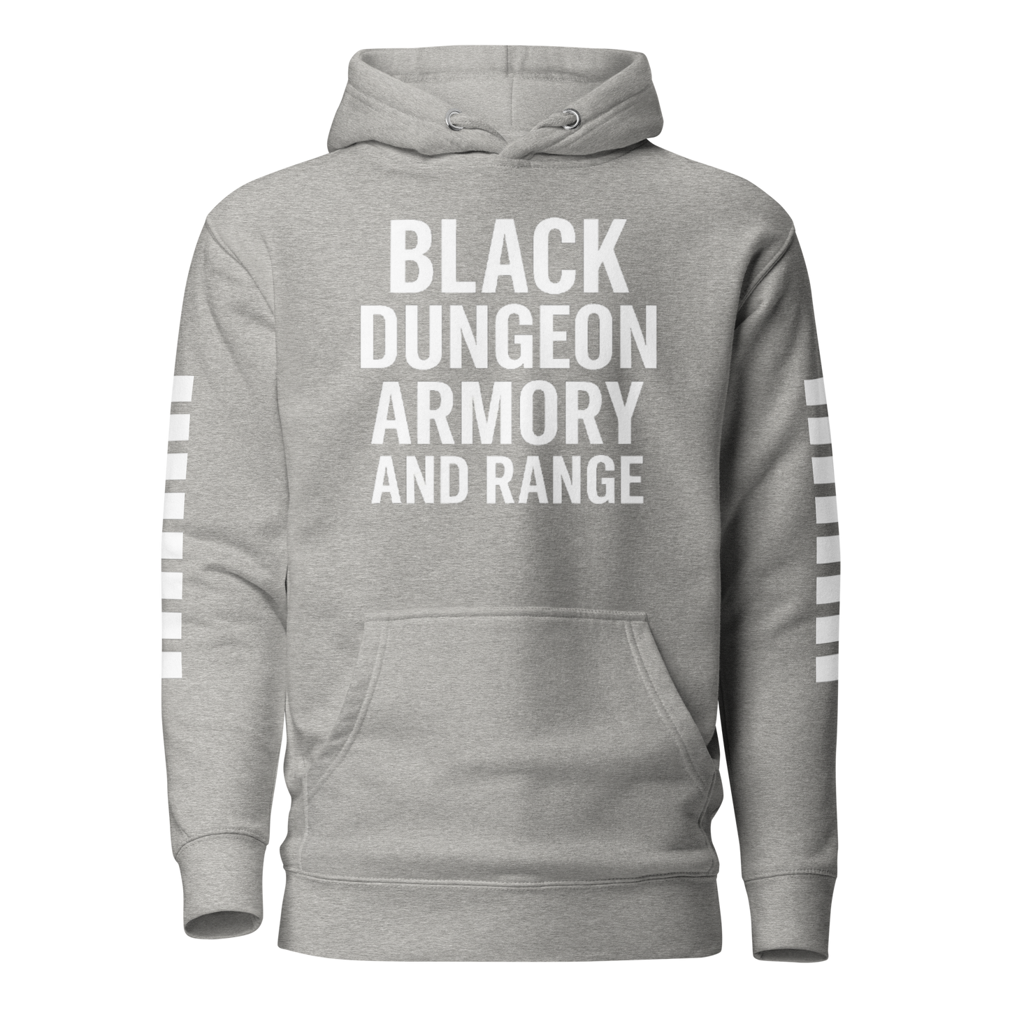 Black Dungeon Armory & Range Tactical Hoodie – Unisex  “ Dungeon Defender Series”