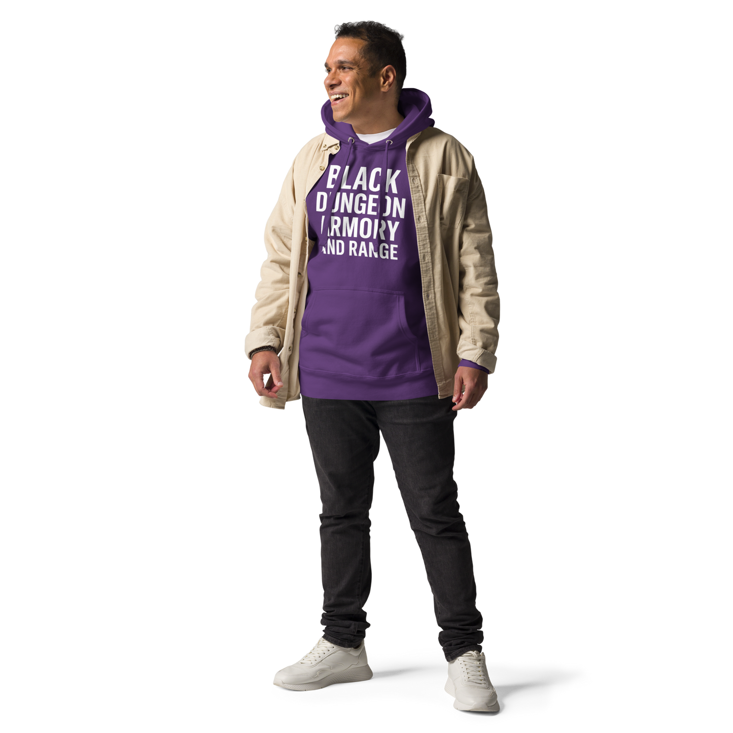 Black Dungeon Armory & Range Tactical Hoodie – Unisex  “ Dungeon Defender Series”