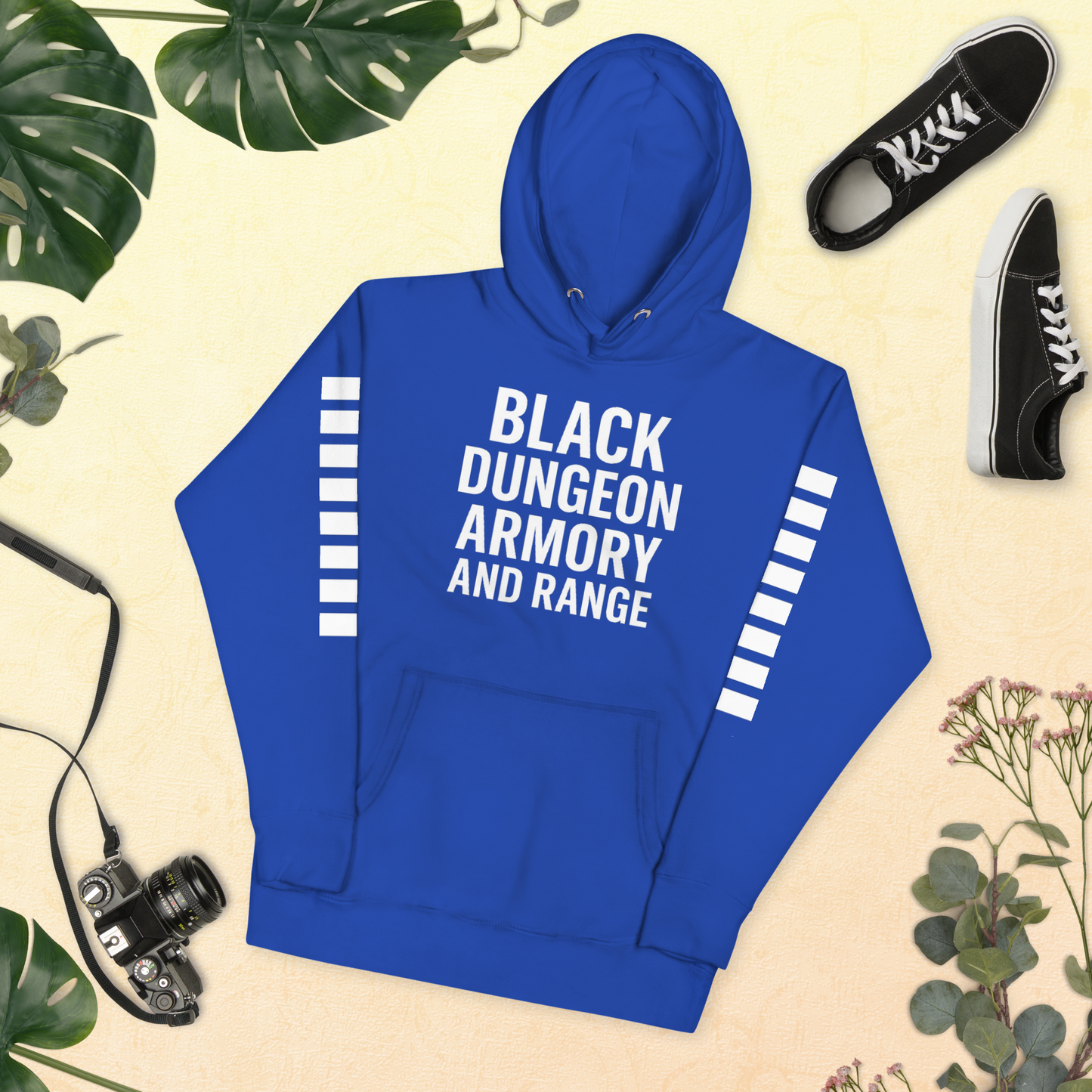 Black Dungeon Armory & Range Tactical Hoodie – Unisex  “ Dungeon Defender Series”