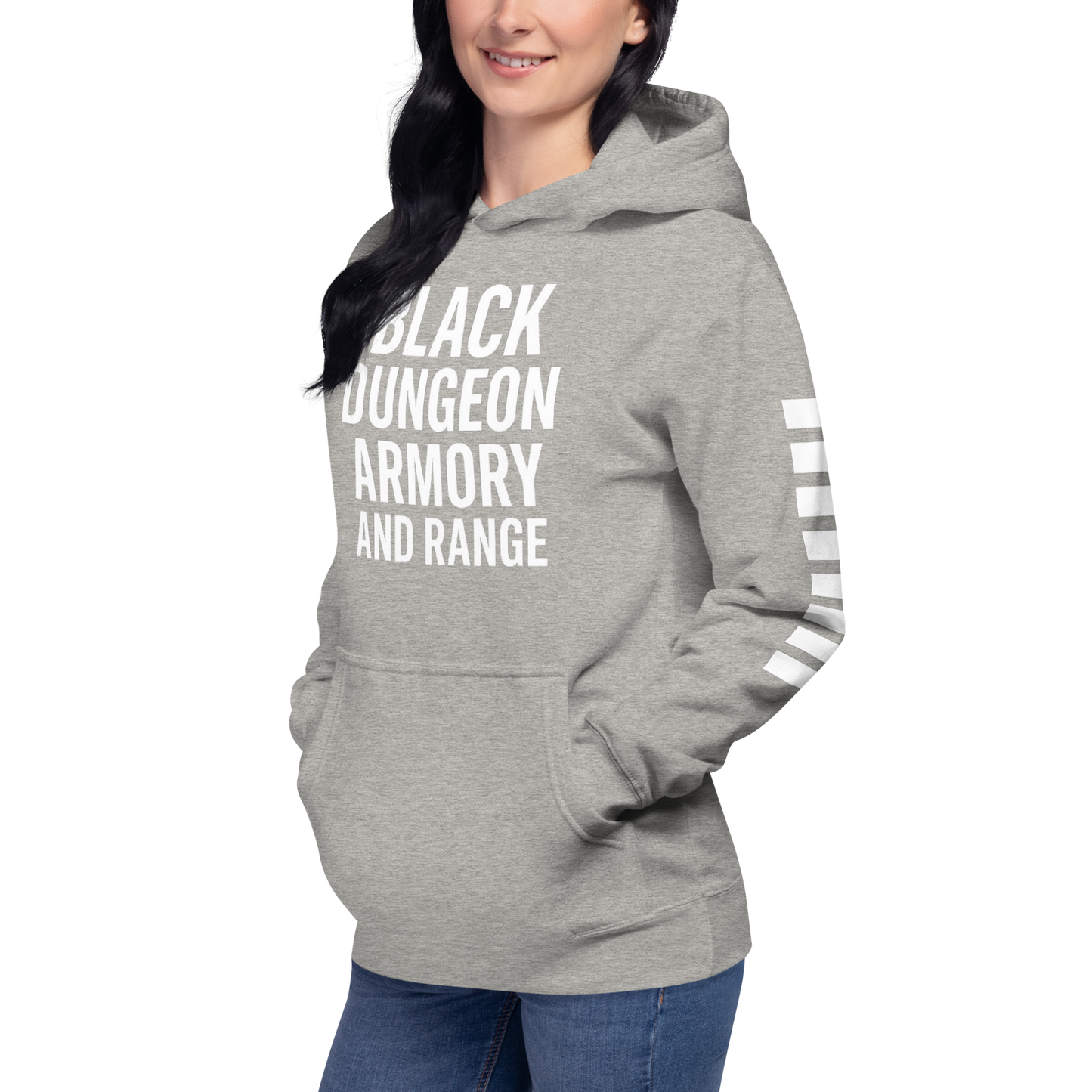 Black Dungeon Armory & Range Tactical Hoodie – Unisex  “ Dungeon Defender Series”