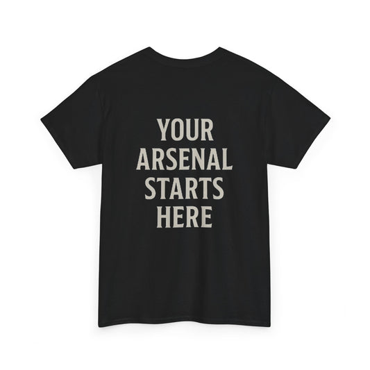 Black Dungeon Armory Tee #15 – “Train with Purpose” Edition
