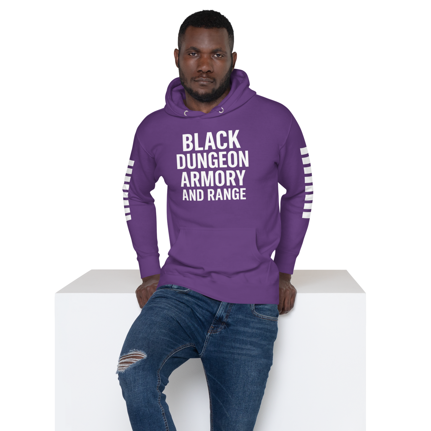 Black Dungeon Armory & Range Tactical Hoodie – Unisex  “ Dungeon Defender Series”