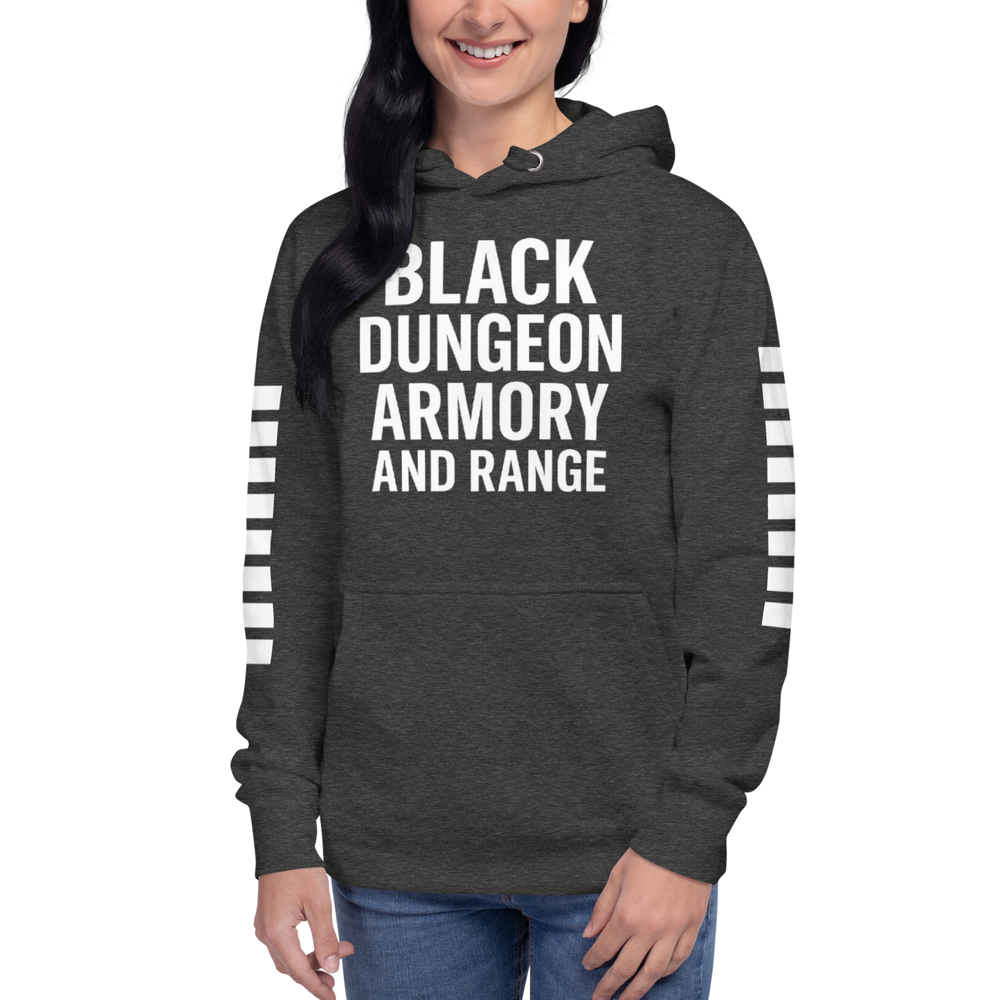 Black Dungeon Armory & Range Tactical Hoodie – Unisex  “ Dungeon Defender Series”