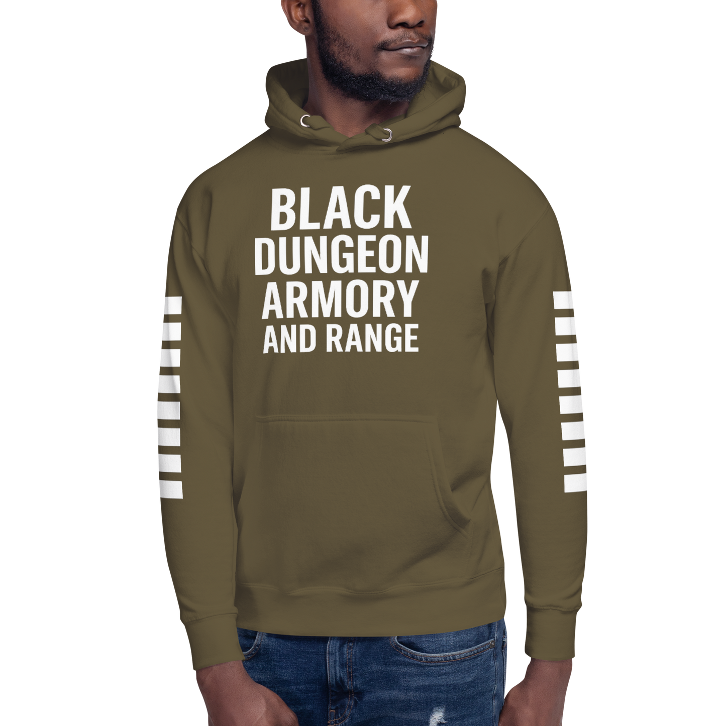 Black Dungeon Armory & Range Tactical Hoodie – Unisex  “ Dungeon Defender Series”