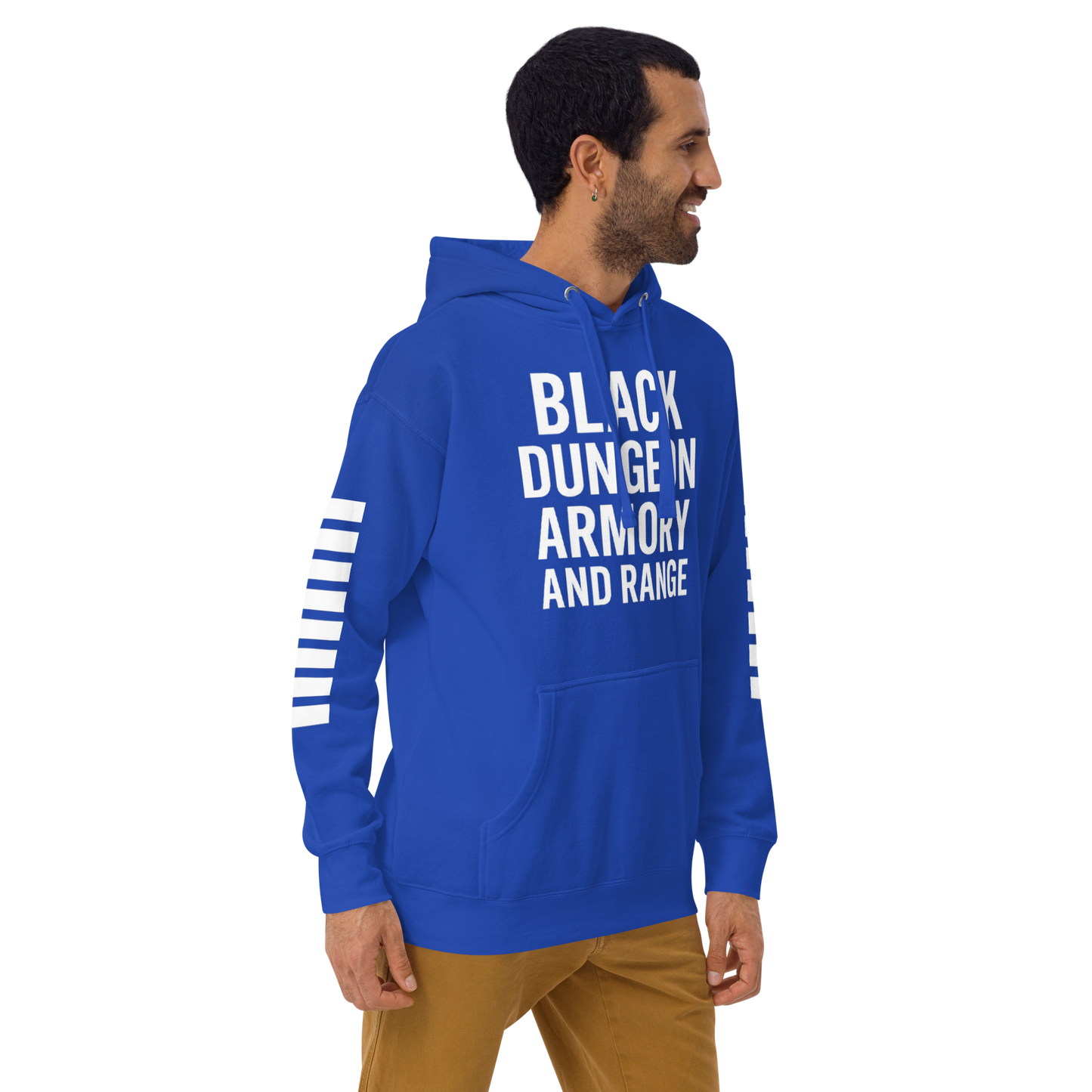 Black Dungeon Armory & Range Tactical Hoodie – Unisex  “ Dungeon Defender Series”