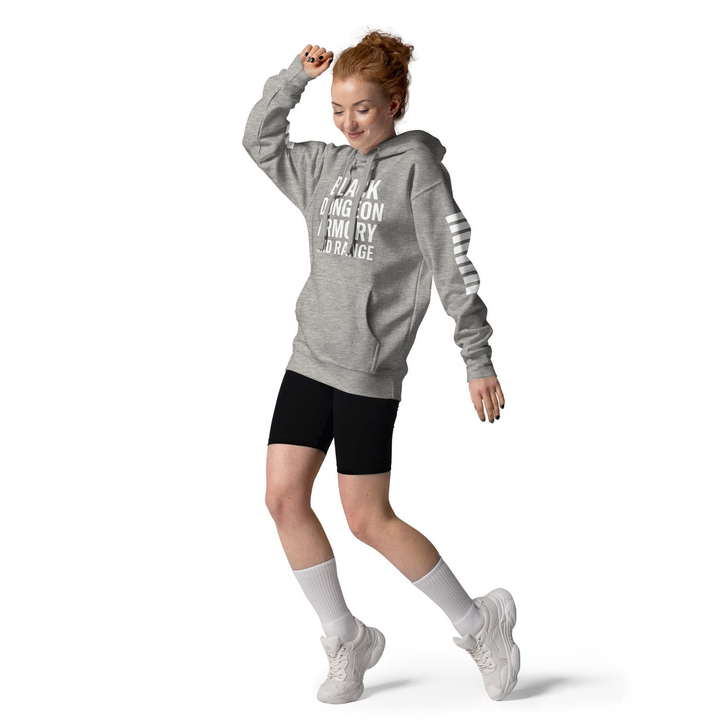 Black Dungeon Armory & Range Tactical Hoodie – Unisex  “ Dungeon Defender Series”