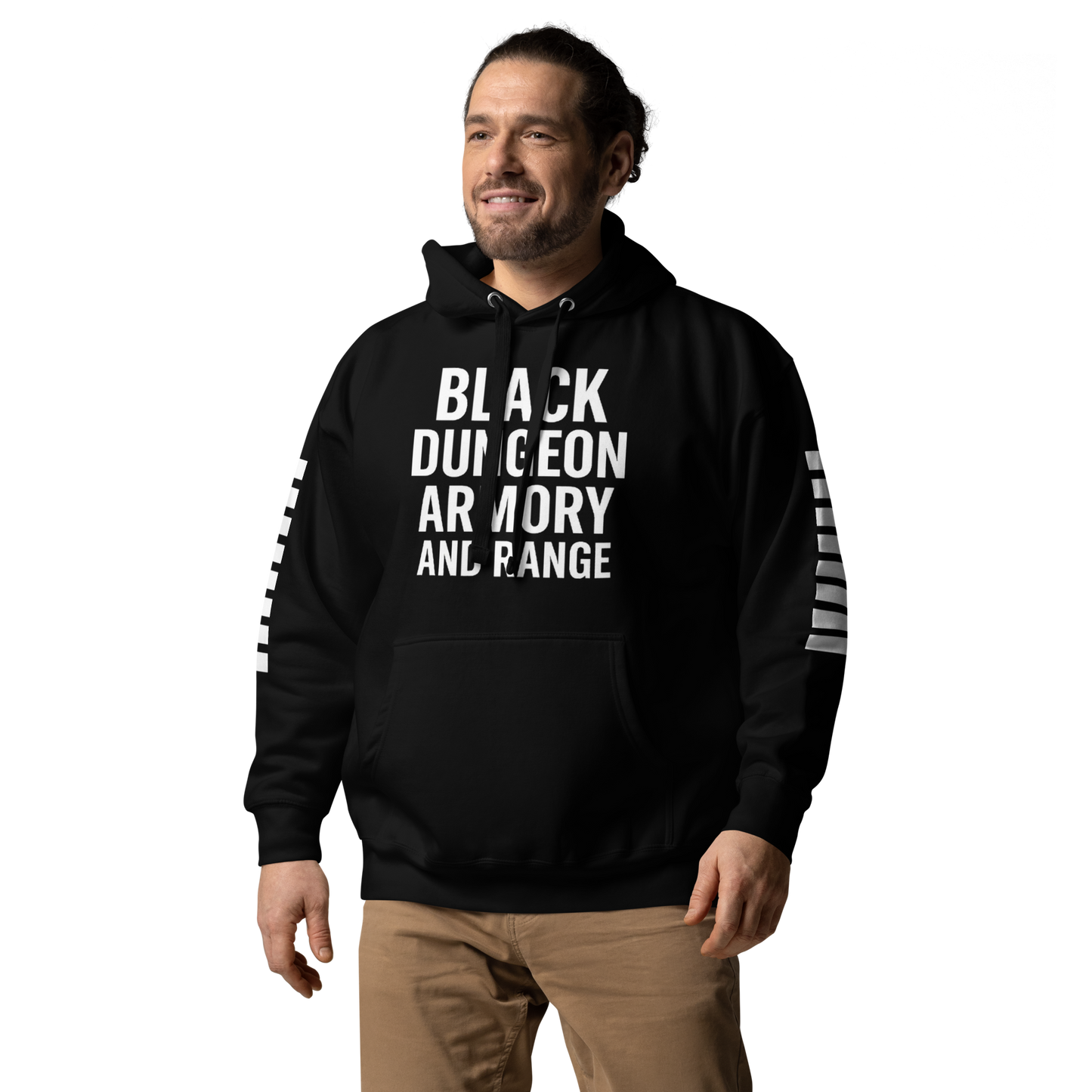 Black Dungeon Armory & Range Tactical Hoodie – Unisex  “ Dungeon Defender Series”