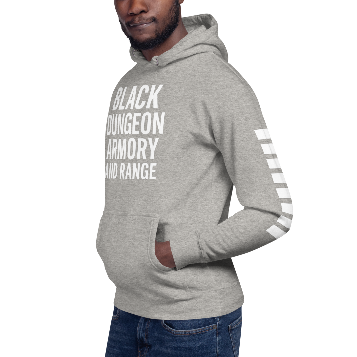 Black Dungeon Armory & Range Tactical Hoodie – Unisex  “ Dungeon Defender Series”