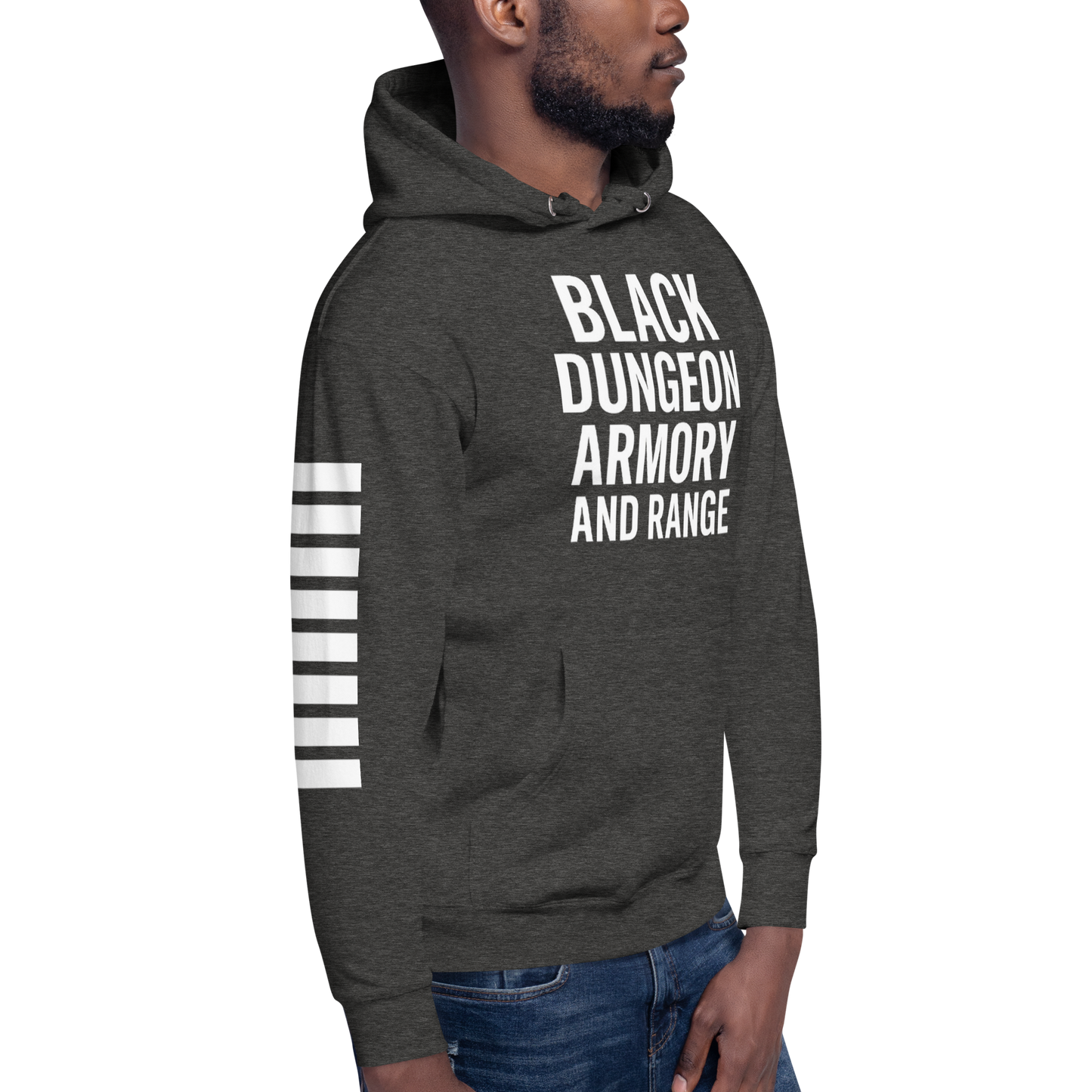Black Dungeon Armory & Range Tactical Hoodie – Unisex  “ Dungeon Defender Series”