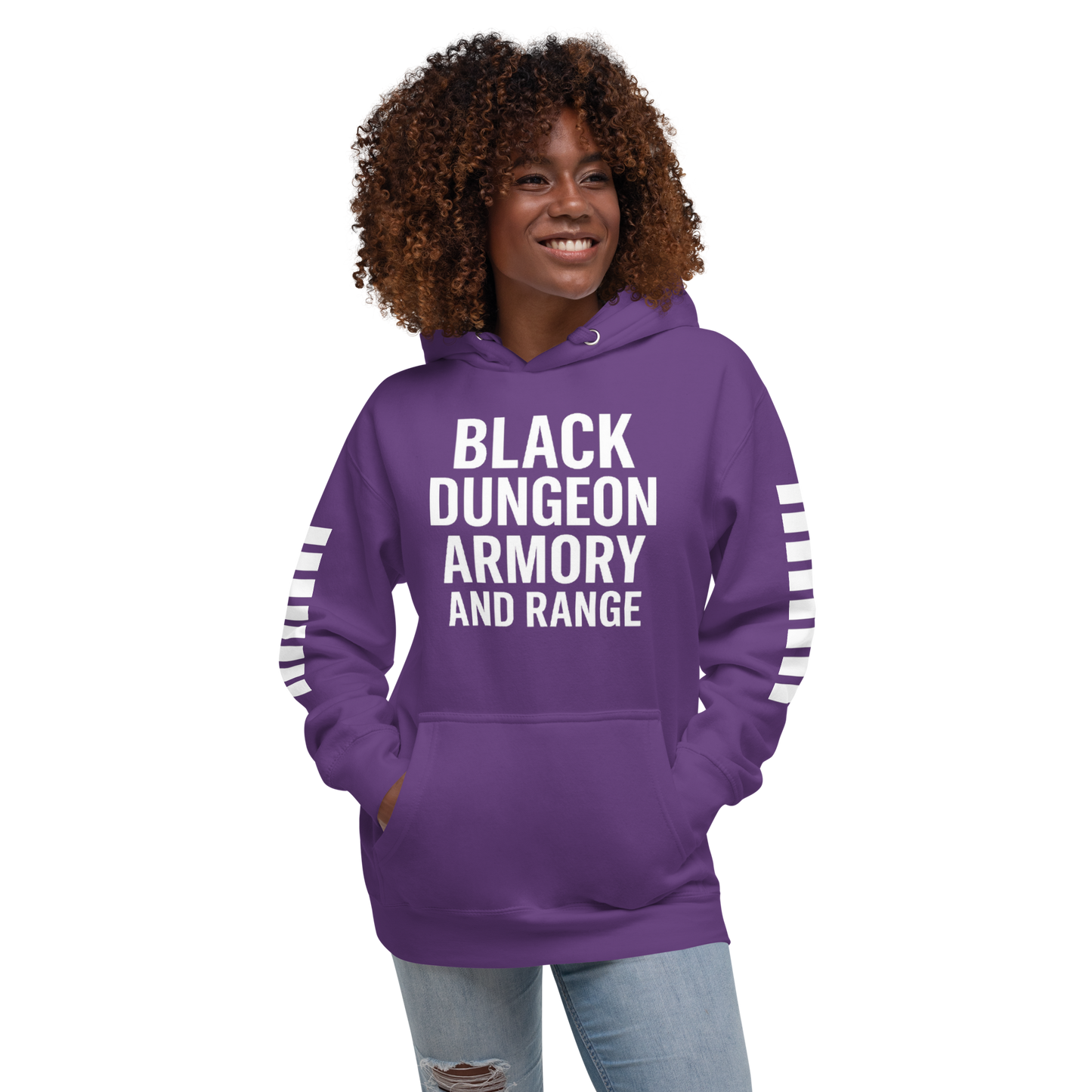 Black Dungeon Armory & Range Tactical Hoodie – Unisex  “ Dungeon Defender Series”
