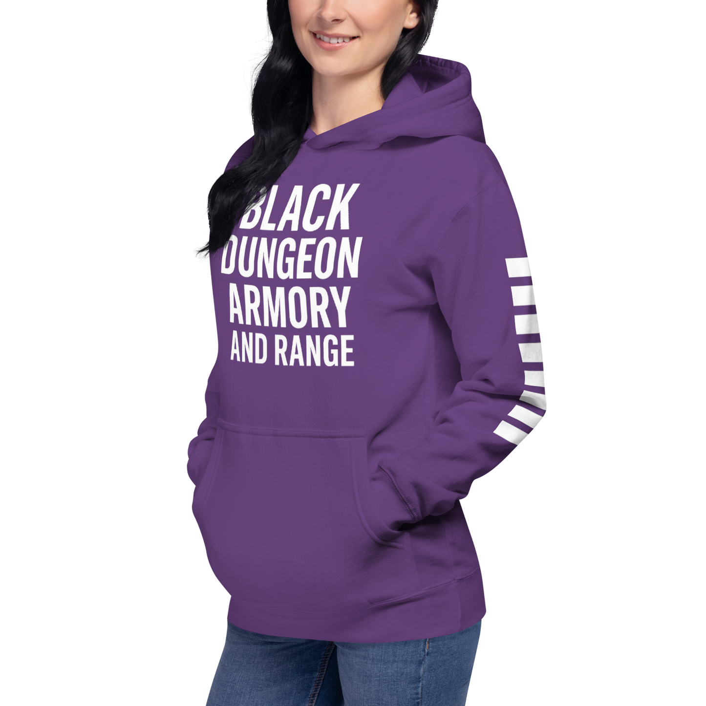 Black Dungeon Armory & Range Tactical Hoodie – Unisex  “ Dungeon Defender Series”