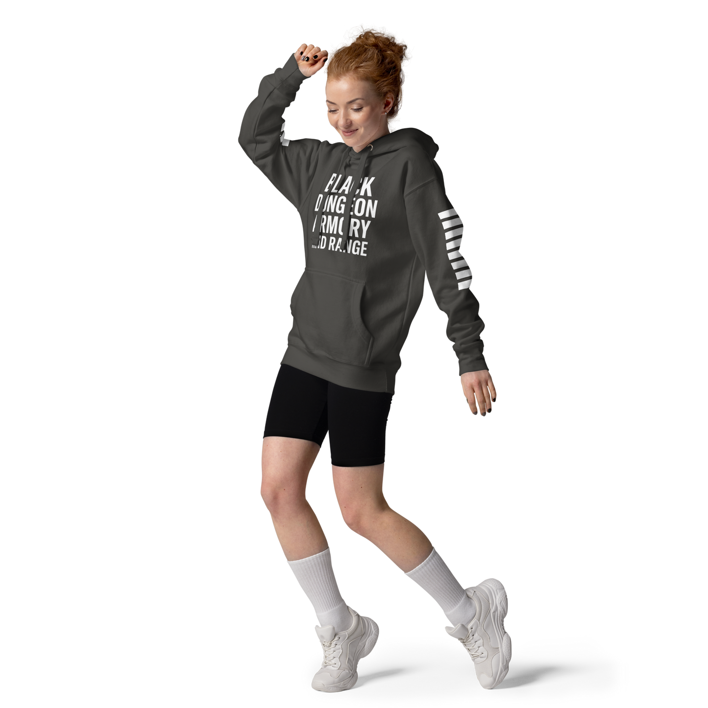 Black Dungeon Armory & Range Tactical Hoodie – Unisex  “ Dungeon Defender Series”