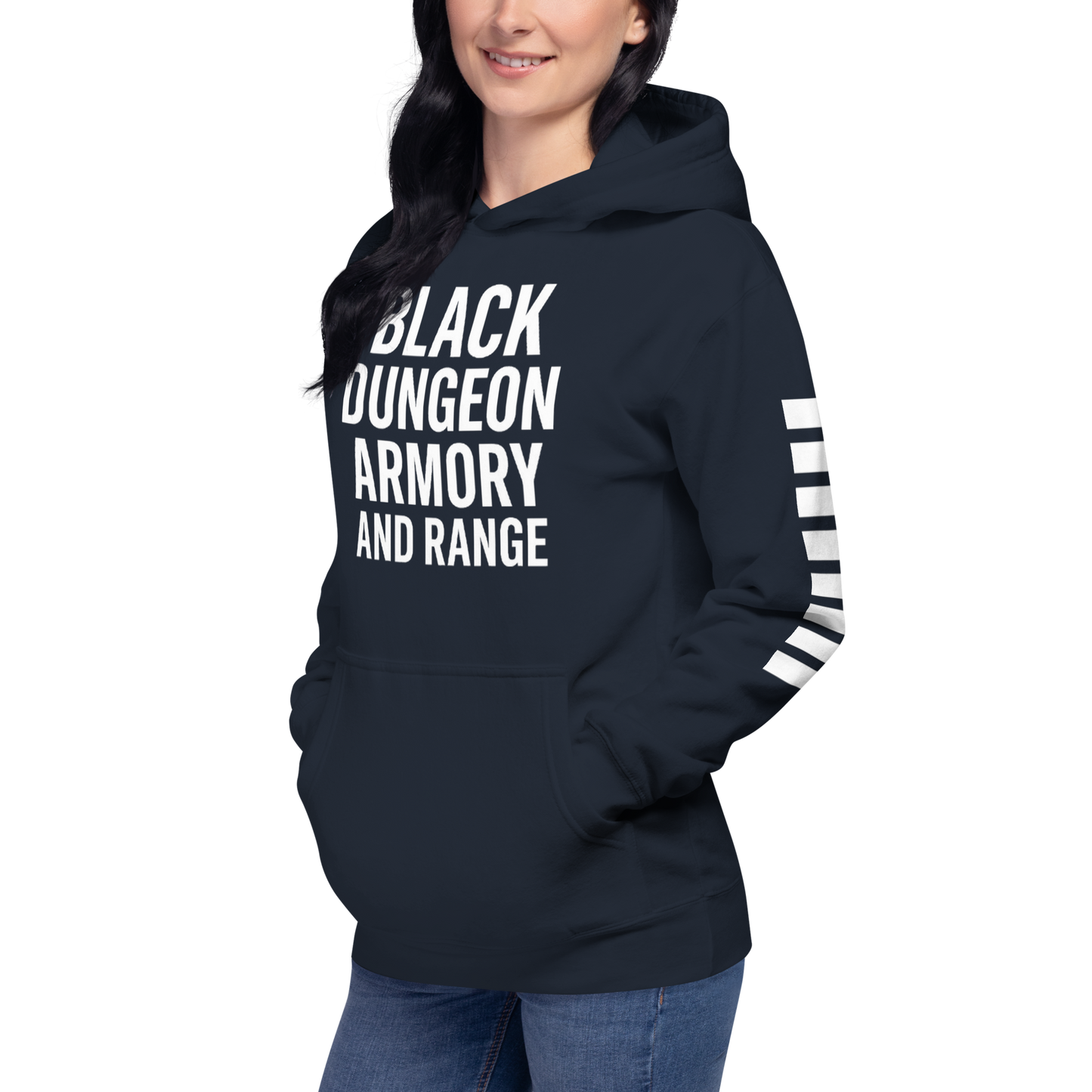 Black Dungeon Armory & Range Tactical Hoodie – Unisex  “ Dungeon Defender Series”