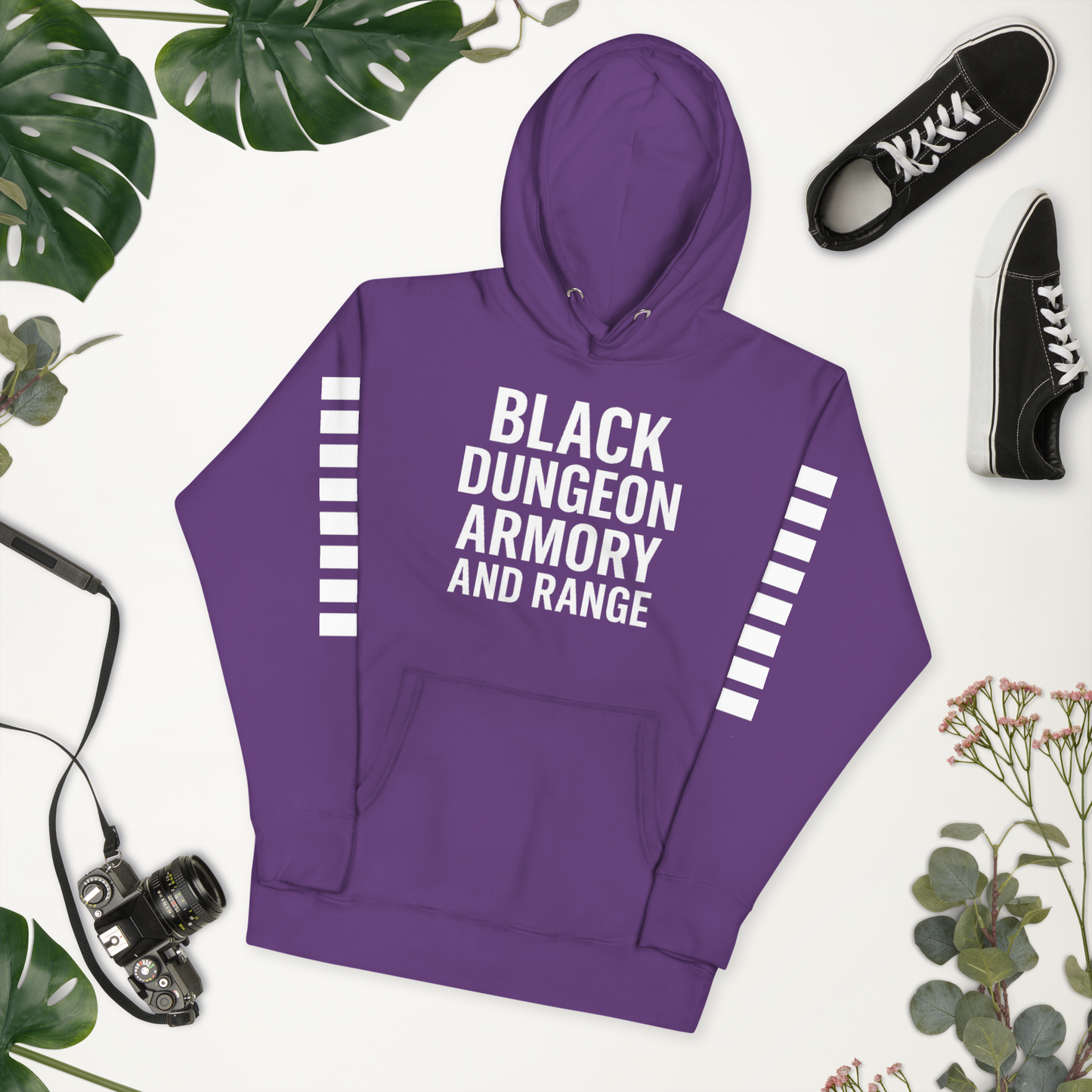 Black Dungeon Armory & Range Tactical Hoodie – Unisex  “ Dungeon Defender Series”
