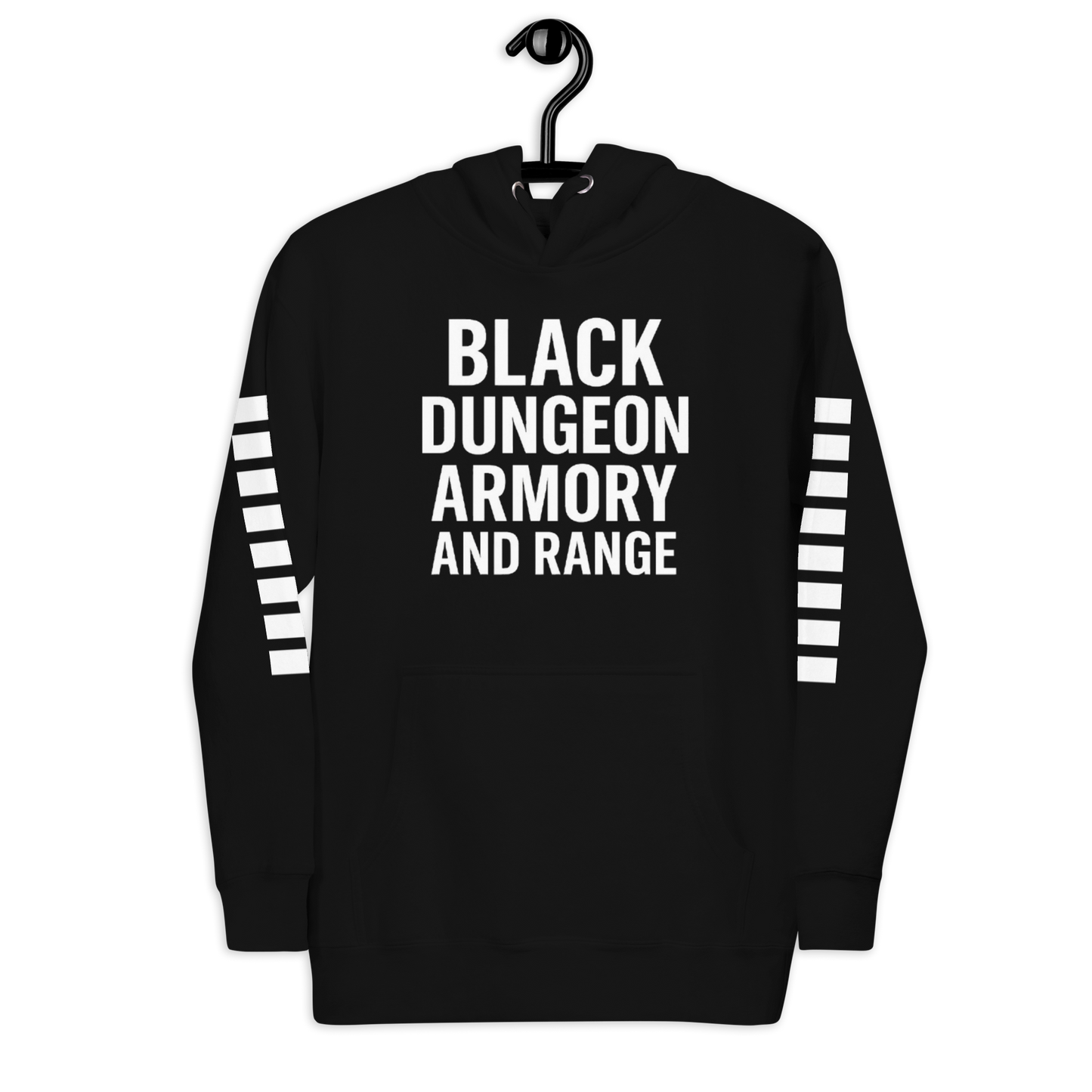 Black Dungeon Armory & Range Tactical Hoodie – Unisex  “ Dungeon Defender Series”