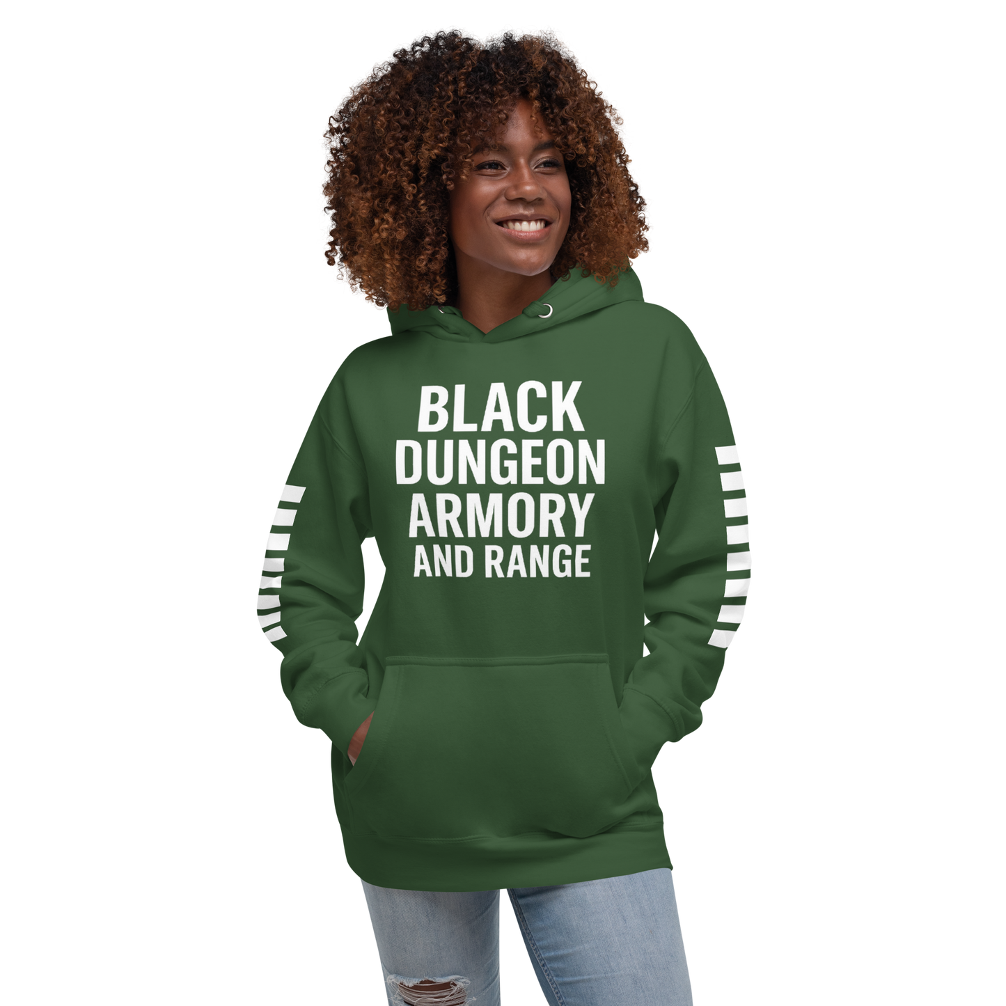 Black Dungeon Armory & Range Tactical Hoodie – Unisex  “ Dungeon Defender Series”