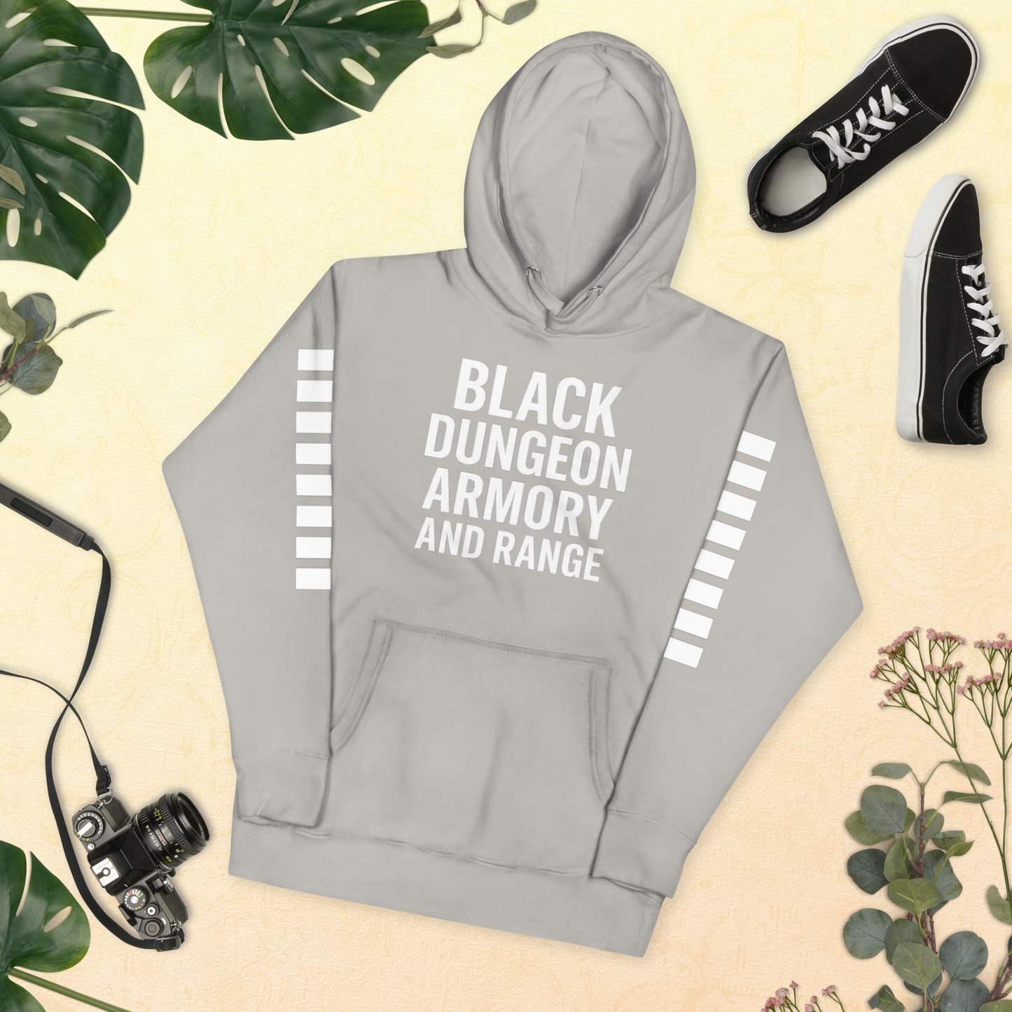Black Dungeon Armory & Range Tactical Hoodie – Unisex  “ Dungeon Defender Series”