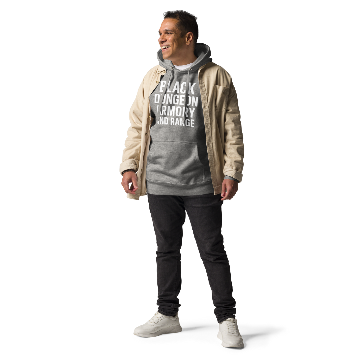 Black Dungeon Armory & Range Tactical Hoodie – Unisex  “ Dungeon Defender Series”