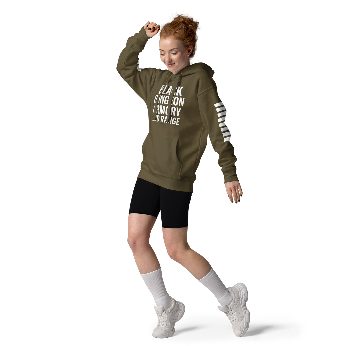 Black Dungeon Armory & Range Tactical Hoodie – Unisex  “ Dungeon Defender Series”
