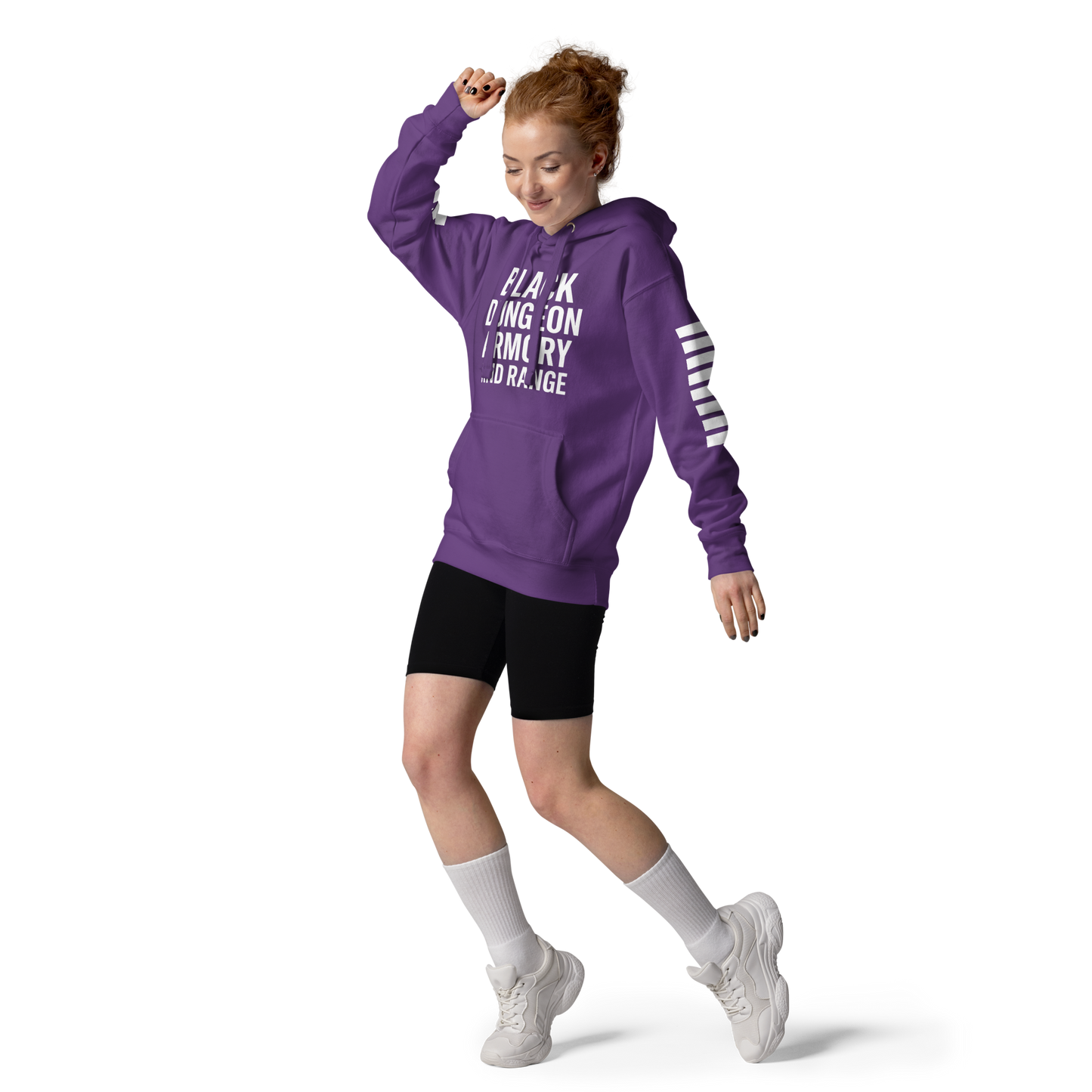 Black Dungeon Armory & Range Tactical Hoodie – Unisex  “ Dungeon Defender Series”