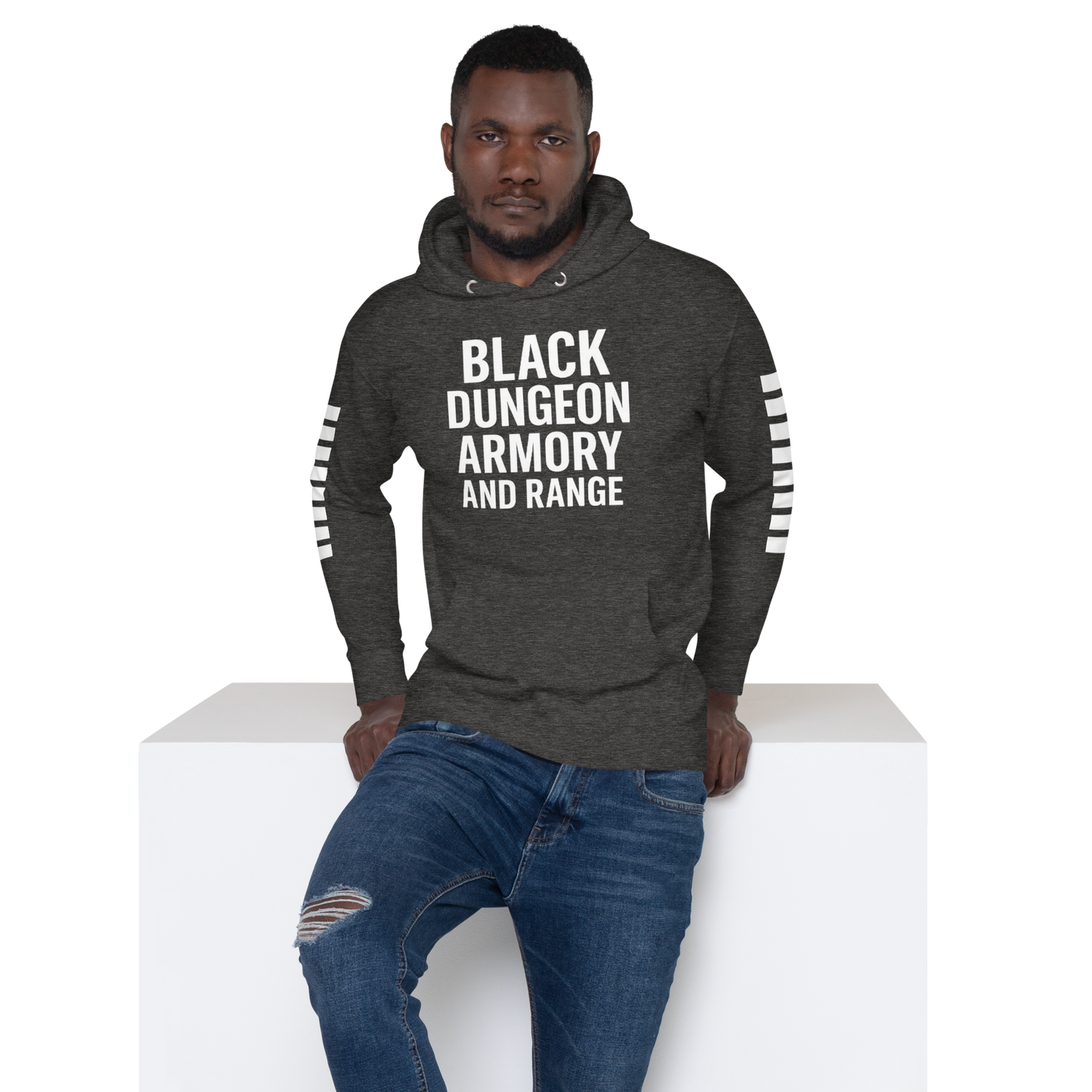 Black Dungeon Armory & Range Tactical Hoodie – Unisex  “ Dungeon Defender Series”