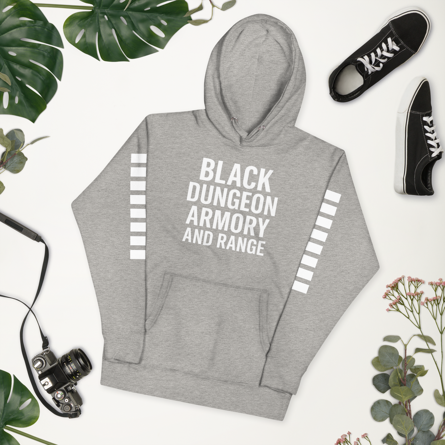 Black Dungeon Armory & Range Tactical Hoodie – Unisex  “ Dungeon Defender Series”