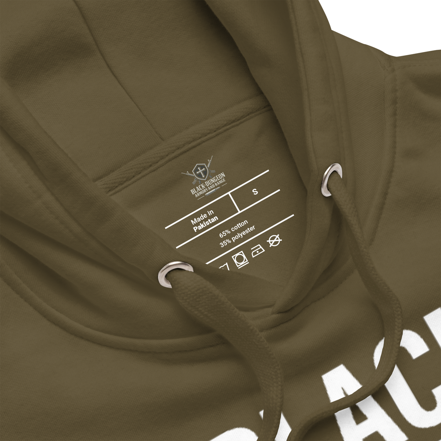 Black Dungeon Armory & Range Tactical Hoodie – Unisex  “ Dungeon Defender Series”