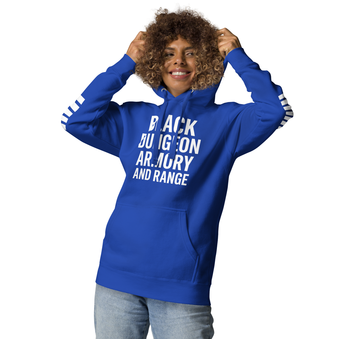 Black Dungeon Armory & Range Tactical Hoodie – Unisex  “ Dungeon Defender Series”