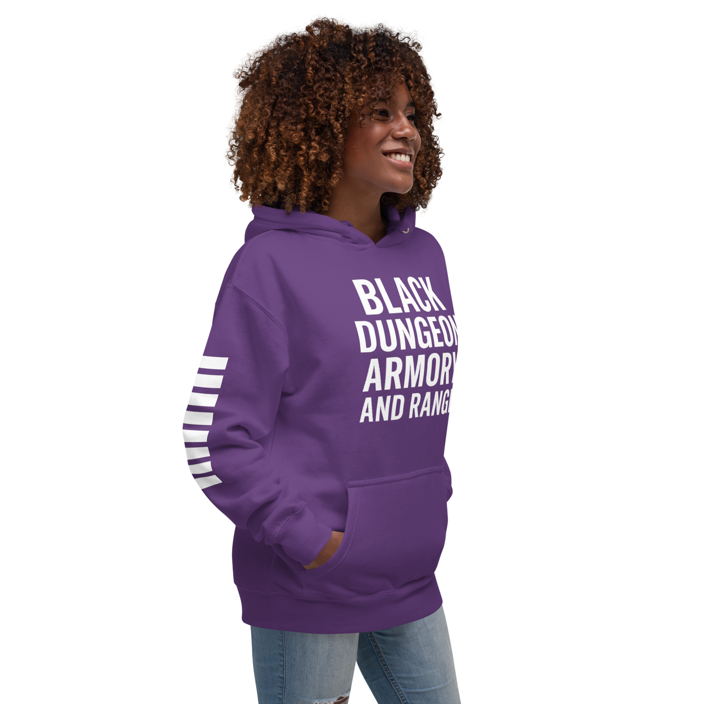 Black Dungeon Armory & Range Tactical Hoodie – Unisex  “ Dungeon Defender Series”