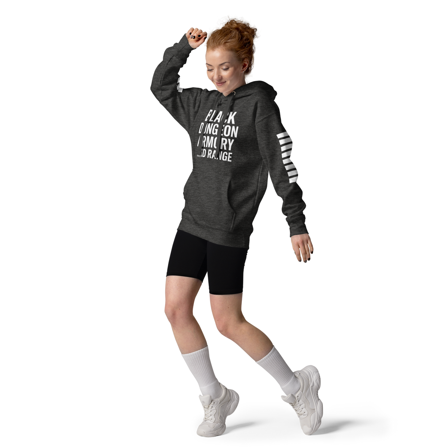 Black Dungeon Armory & Range Tactical Hoodie – Unisex  “ Dungeon Defender Series”