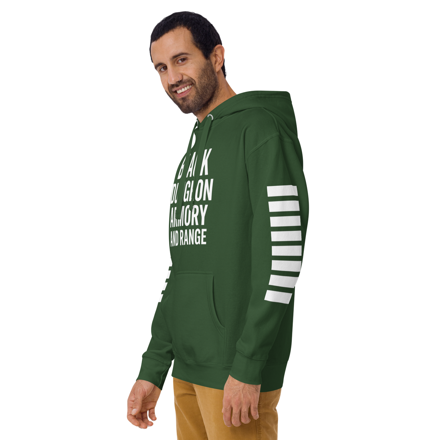 Black Dungeon Armory & Range Tactical Hoodie – Unisex  “ Dungeon Defender Series”