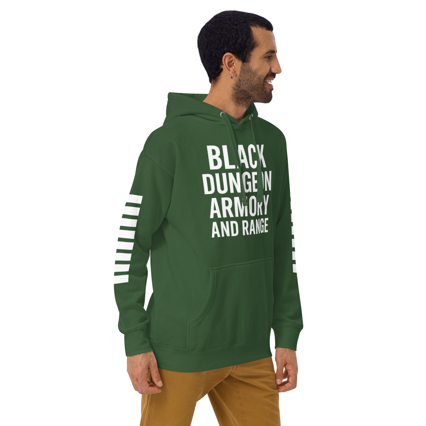 Black Dungeon Armory & Range Tactical Hoodie – Unisex  “ Dungeon Defender Series”