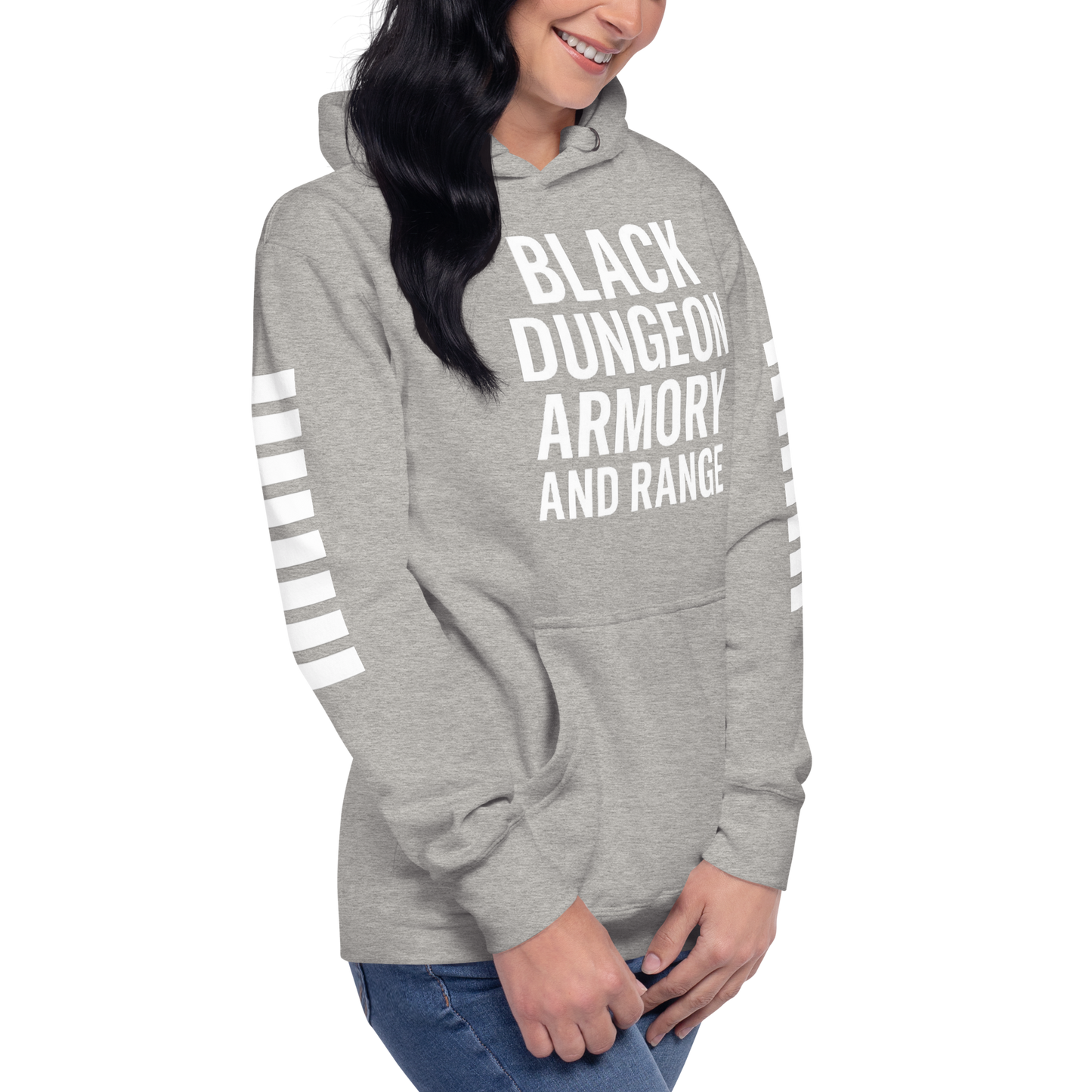 Black Dungeon Armory & Range Tactical Hoodie – Unisex  “ Dungeon Defender Series”