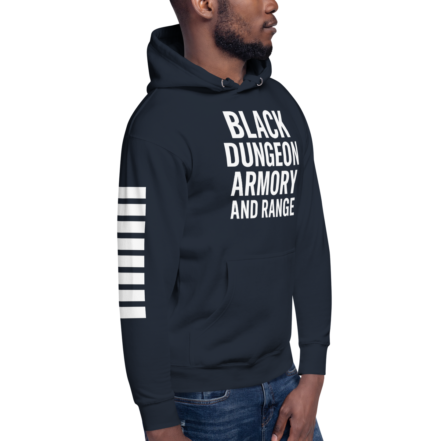 Black Dungeon Armory & Range Tactical Hoodie – Unisex  “ Dungeon Defender Series”