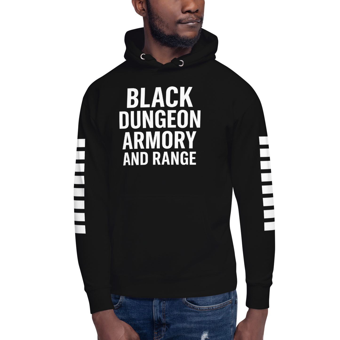 Black Dungeon Armory & Range Tactical Hoodie – Unisex  “ Dungeon Defender Series”