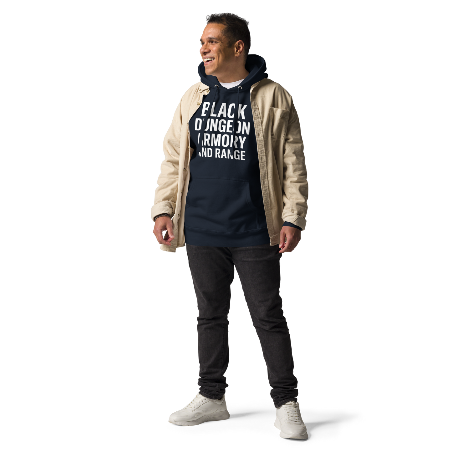 Black Dungeon Armory & Range Tactical Hoodie – Unisex  “ Dungeon Defender Series”