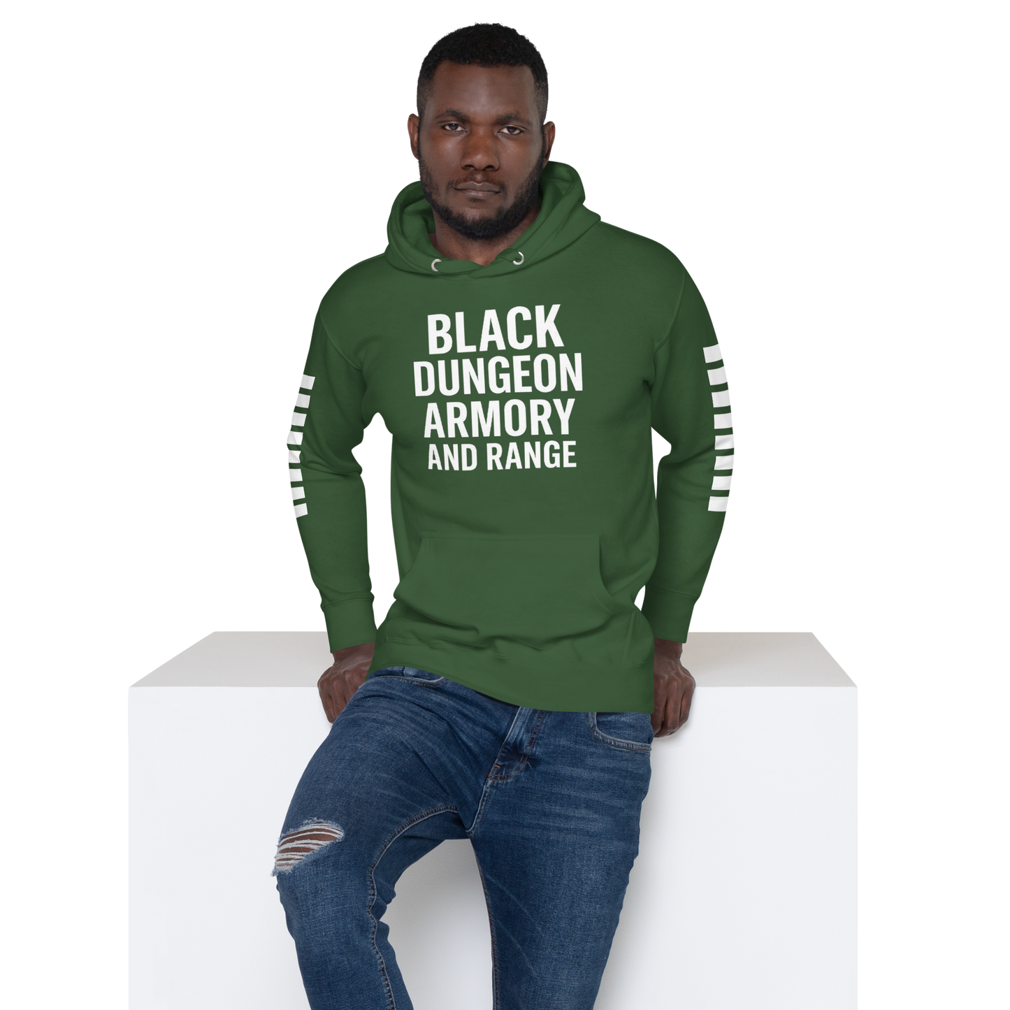 Black Dungeon Armory & Range Tactical Hoodie – Unisex  “ Dungeon Defender Series”
