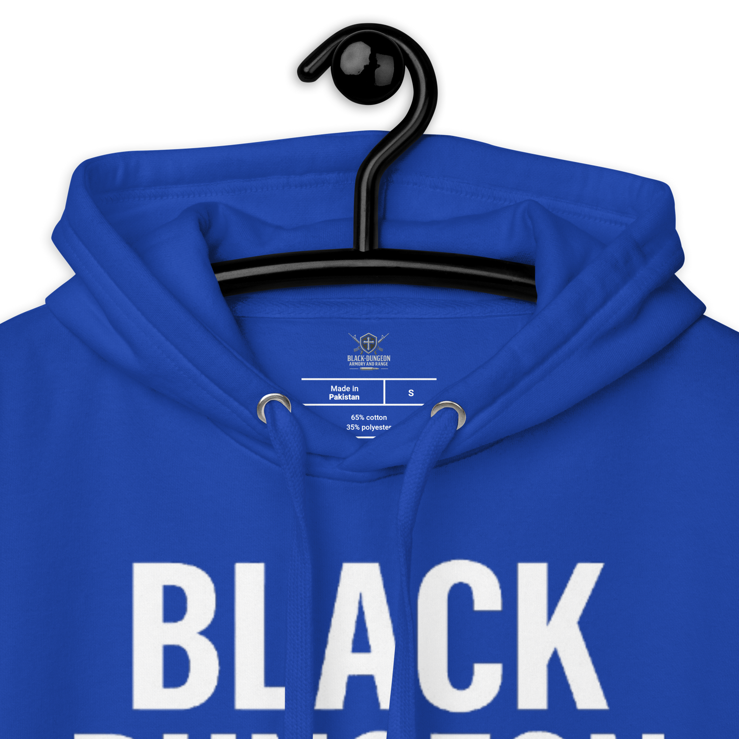 Black Dungeon Armory & Range Tactical Hoodie – Unisex  “ Dungeon Defender Series”