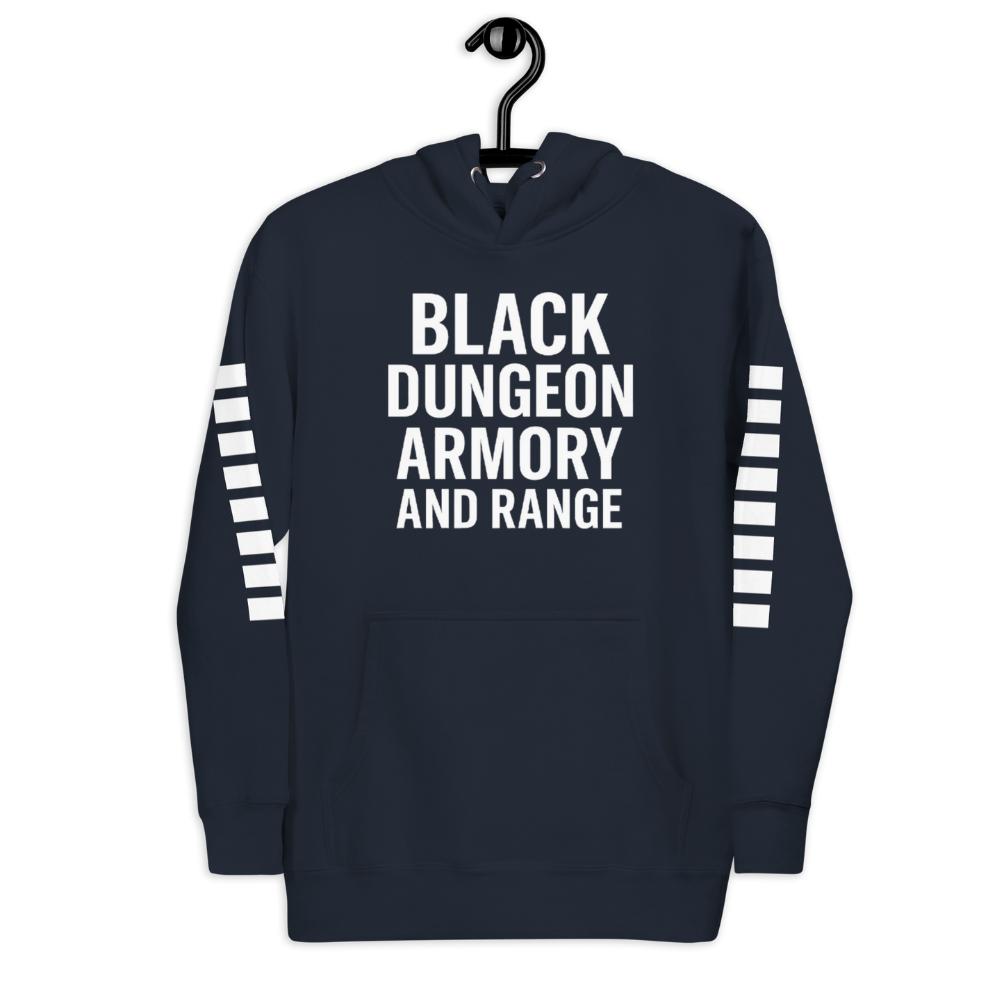 Black Dungeon Armory & Range Tactical Hoodie – Unisex  “ Dungeon Defender Series”