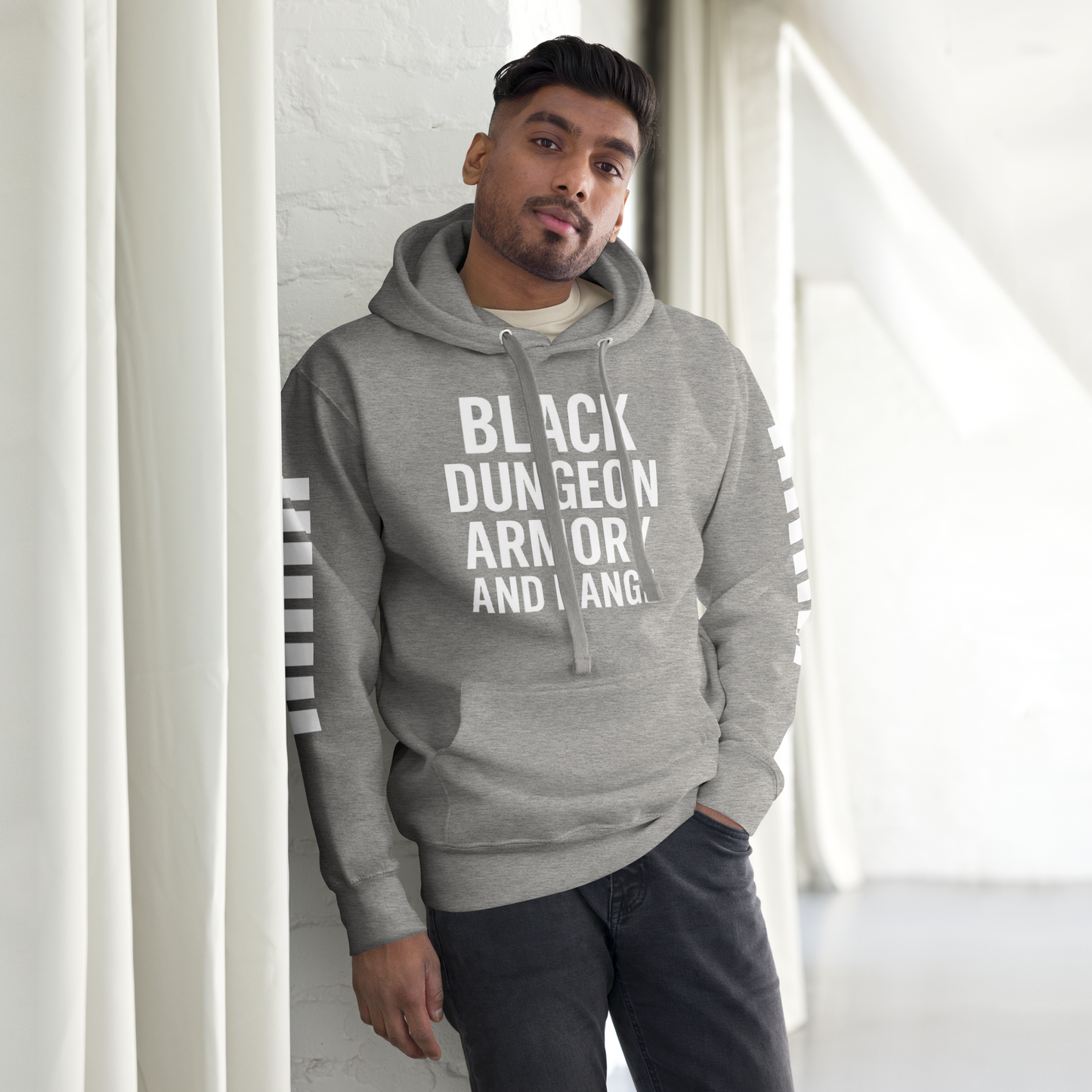Black Dungeon Armory & Range Tactical Hoodie – Unisex  “ Dungeon Defender Series”