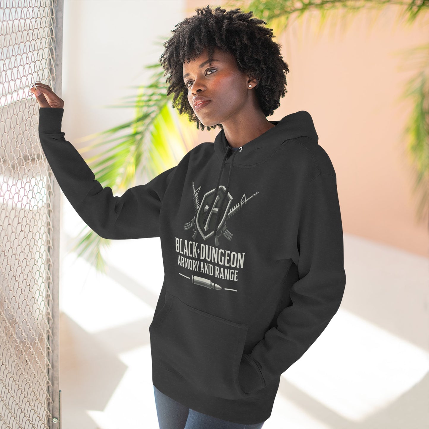 Black Dungeon Hoodie "Train With Purpose" Edition