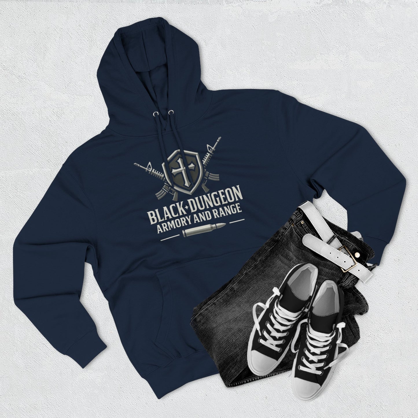 Black Dungeon Hoodie "Train With Purpose" Edition